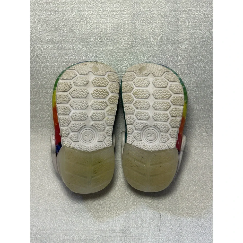 Toddler Stride Rite 360 Tie Dye Clog‎ Slip On  Shoes 4M Light Up